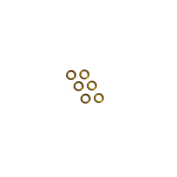 X-WSH-3-5-0.5 Brass Washer 3x5x0.5 (6pcs)